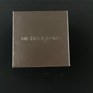 Michael Kors Brown Watch Box with Pillow‎ and Care Booklet Presentation Case